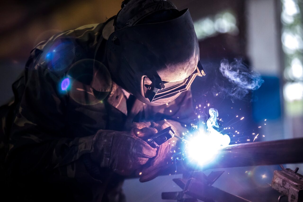 A demonstration of pipeline welding